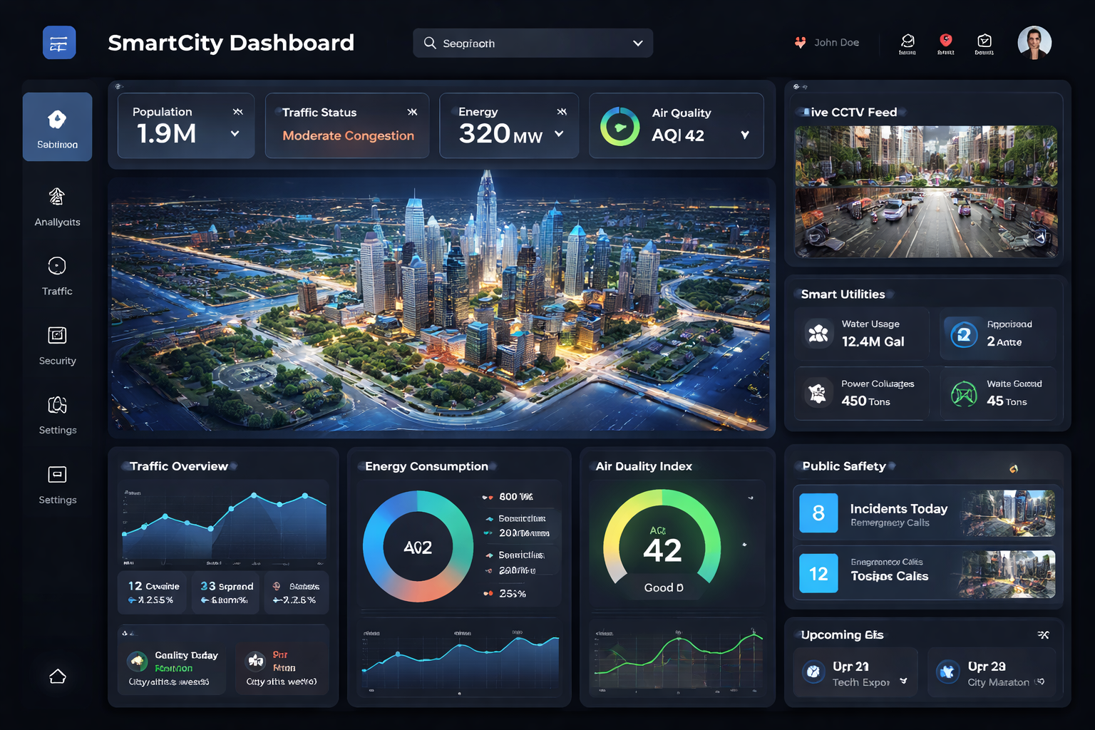 SmartCity Dashboard